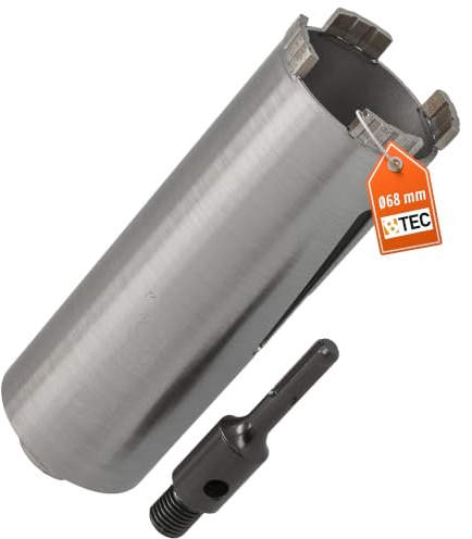 Diamant Bohrkrone SDS-plus Aufnahme Nutzlänge 180 mm Ø 68 mm Betonbohrkrone Kernbohrer
