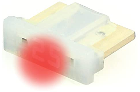 LED-Status Micro Low Profile LP KFZ Mini Sicherungen, FLL, Set, 3A 5A 7,5A 10A 15A 20A 25A 30A, Stromstärke:25A Ampere