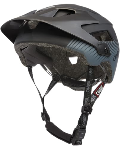 O'NEAL | Casco da Mountain Bike | All-Mountain | Aperture di ventilazione per il raffreddamento, standard di sicurezza EN1078 | Casco Defender Grill V.22 | Adulto | Nero Giallo Neon | Taglia XS-M