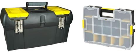 Stanley Werkzeugbox/Werkzeugkoffer Millenium & Werkzeug-Organizer Sortmaster