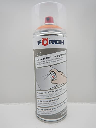 Förch TIEFORANGE ORANGE RAL 2011 LACK LACKSPRAY SPRAY SPRAYDOSE 400ML (1)