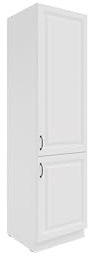 Küchen Hochschrank 60 cm Stilo Weiss Küchenzeile Küchenblock