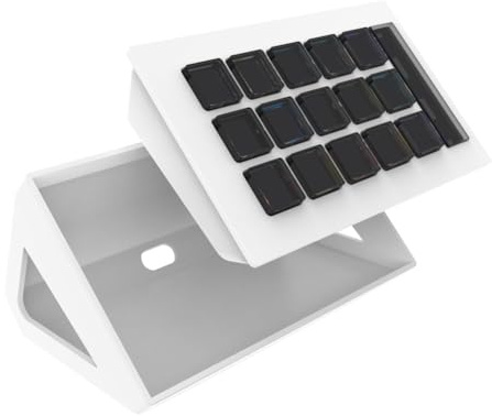 Begchy Stream Deck Visual Keyboard LCD Button 15 Keys Live Content Creation Controller Custom Button Programmable Keyboards B