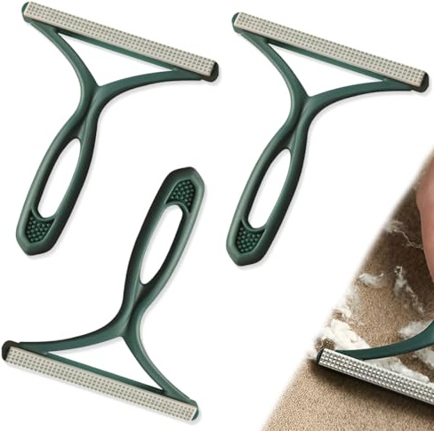 XYTAHDM 3Pack Fusselrasierer Tierhaarentferner, Tragbarer Fusselentferner, Wiederverwendbarer Teppich Fusselentferner, zum Entfernen von Tierstaub in Teppichen und Möbeln