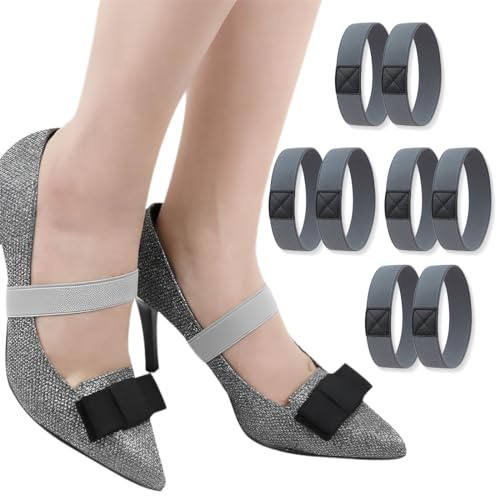 GGUFAY 4 Paia Nastro di Fissaggio per Scarpe da Calcio, Nastro di Fissaggio per Scarpe, Fissaggio Resistente Agli Strappi in rPET Sostenibile, Lacci per Scarpe da Calcio Elastici Antistrappo