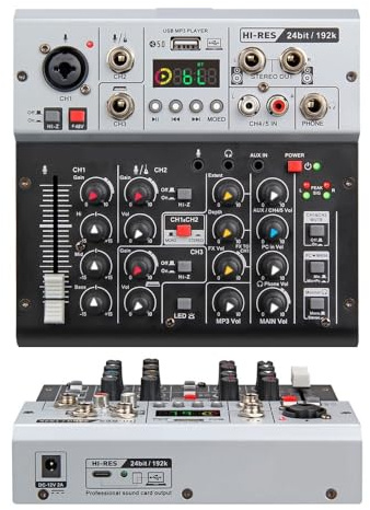 Tarjeta de sonido con interfaz de 24 bits y 192 k con monitor 5.0 BT PC,Una Experiencia De Sonido MáS Interesante