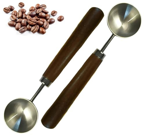 2 PCS Coffee Spoon, 15ml Coffee Scoop for Ground Coffee, Tablespoon Measuring Spoon for Precise Brewing, Espresso Spoons for Home Bakers and Enthusiasts