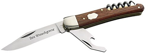 Hartkopf-Taschenmesser, 3-TLG. Mit persönlicher Wunschgravur