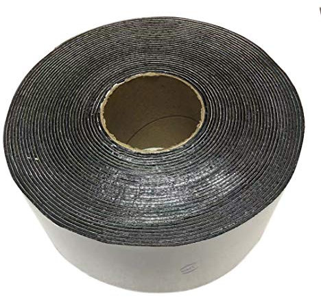 EWT (615) Asphalt-Tarmac Parkplatz Fugen- und Rissversiegelung -Klebeband, 15 m lang (10,2 cm x 15,2 m Klebeband)