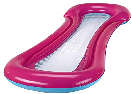 WANGQI Wasser-hängematte Schwimmbett Wasserhängematte 4-in-1 Loungesessel Ultrabequeme Luftmatratze Faltbarer Aufblasbarer Hängemattenrücken Schwebender Reihe Luftbett