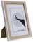 Cornice per foto decorazione 15 x 20 cm legno con supporto per piedi (legno bianco 6 x 8 pollici)