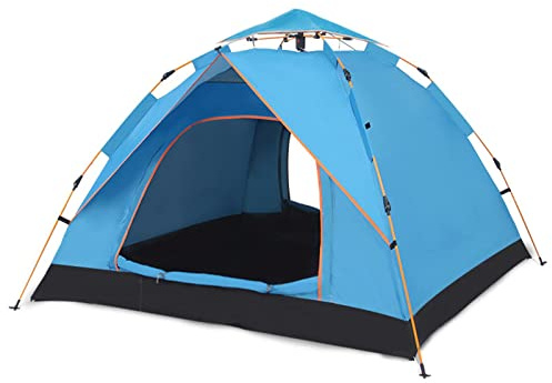 Camping Zelte Automatisches 2-3 Personen Wurf Zelte Wasserdicht Winddicht Familie Kuppel Zelte,Schnell Set-Up Shelter Iglu-Zel,Für Camping Festivals Oder Trekking A,2-3 people