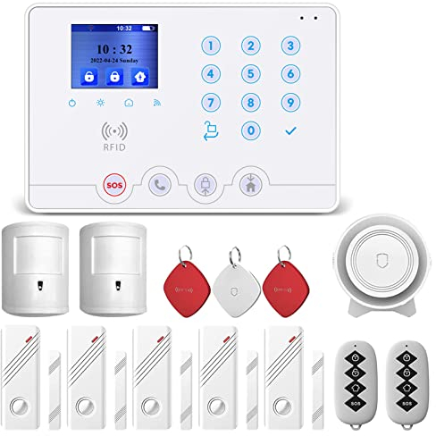 Wolf Guard W4Q Pet Friendly Alarm System, WiFi Security System 4G