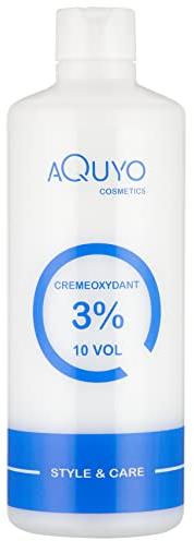Creme Oxydant Entwickler 3% 500ml (10 Volumen) für Haarfärbung, Haartönung oder Blondierung | Oxidationscreme mit Wasserstoffperoxid H2O2 | Oxidant ist frei von Duftstoffen