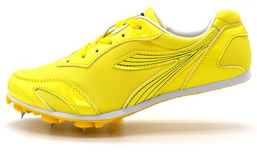 Zeihyeurus Zapatillas De Clavos Atletismo Zapatillas De Atletismo Clavos Zapatillas De Clavos Deportivas Zapatos con Clavos para Atletismo Duraderos Antideslizantes Transpirables para NiñOs Y NiñAs