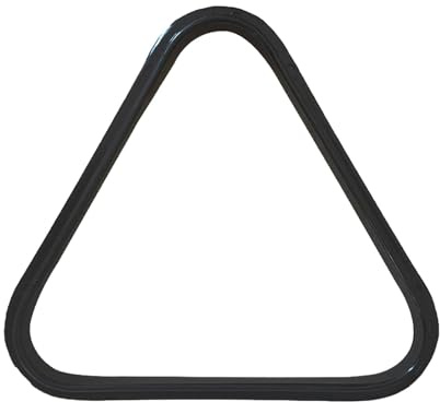 harayaa Mesa de Billar, Estante de Bolas Triangular, Mesa de Billar, Estante de Bolas de Billar Triangular, Coleccionista, para Bola de 57mm