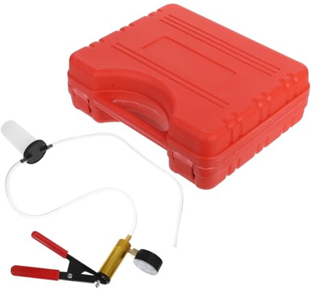 Parliky Pompe à Vide d'huile Outil de saignement de Liquide Automobile purgeur de Frein saigneur kit de Purge des Freins aspirateur Laveur Pompe à Pression
