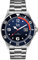 Ice-Watch - ICE steel Marine silver - Blaue Herrenuhr mit Metallarmband - 015775 (Large)