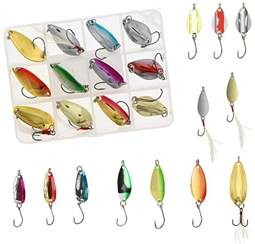 Blinker Angeln Forellenköder Spoons Forelle zum Spinnfischen