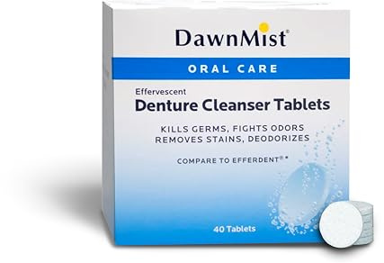 Dukal DawnMist Denture Tablets (Box of 40)