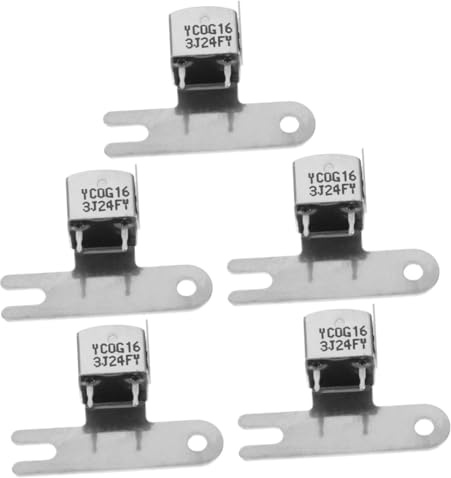 Toyvian 5pcs Metal Stereo Cassette Tape Recorder Magnetic Head Recorder Stereo Head Cassette Tape Part Supply for Accessories
