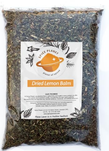 Lemon Balm Dried Cut Leaves | Melissa Premium Quality by Spice Planet® Free UK P&P 25g-1.9kg (450 Grams)