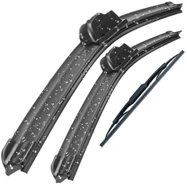 Kit spazzole tergicristallo Anteriori e Posteriori per Auto, per Seat Ibiza 2002-2005, spazzole Antipioggia per Parabrezza 21''19''14''
