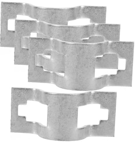 Mipcase 4pezzi Morsetto Per Traversa Per Impalcature in Accessori Per Ponteggi Morsetti Fissaggio Per Impalcature Design Doppia Aletta