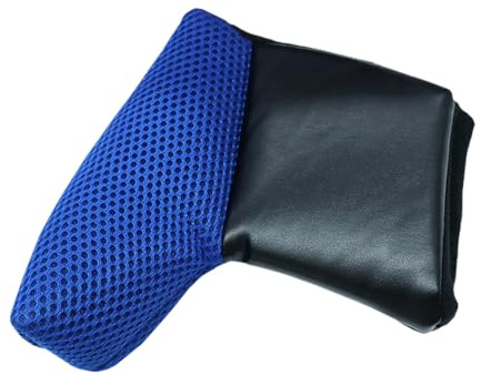 Golfklubba putterskydd – L-format klubbhuvudskydd, universellt golfputterfodral för män och kvinnor, mjukt, stötdämpande material för säker racketförvaring, resor och golf
