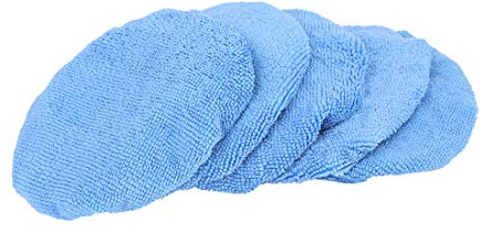 X AUTOHAUX 5 Piezas 7 – 8 Pulgadas Microfibra Coche Pulido Pad Cover