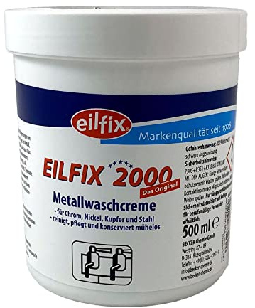 Eilfix 2000 Metallwaschcreme für die Metallreinigung 500ml