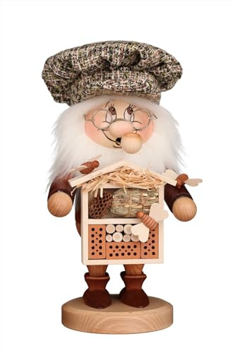 Christian Ulbricht Räuchermännchen Wichtel Insektenfreund - 28 cm