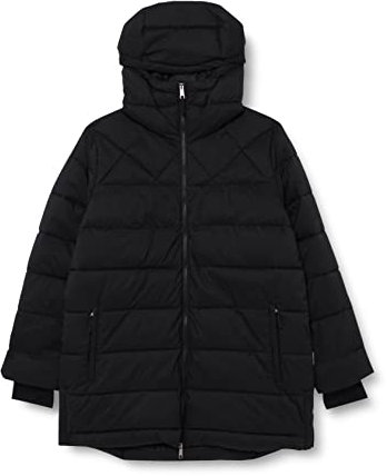 Schöffel Damen Insulated Parka Boston L, wasserabweisender, winddichter Parka, funktioneller und stylischer Wintermantel, black, 48