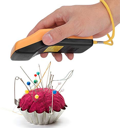 Handheld Needle Detector, High Sensitivity Metal Detector Needle Scanner, Magnetic Pick Up Tool Pins Nail Finder Sewing Machine Notions Accessories