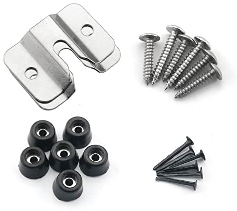 DGHAOP Dartscheiben-Halterungs-Set, Hardware-Zubehör, Wandaufhängung, tragbares Dartscheiben-Set mit Pads und Schrauben, Dart-Halter