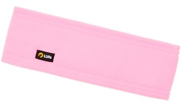 Lupa Handgefertigtes Unisex-Stirnband aus dreilagigem Mikrofleece – Stirnband-Ohrenwärmer – Ohrenwärmer für Damen und Herren – Ohrenabdeckung (Rosa)