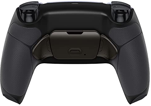 eXtremeRate Rise V3 Remap Kit Programmable pour ps5 Manette BDM-030/040/050, Coque Arrière Redessinée avec 2 Palette Métal pour ps5 Manette BDM-030/040/050, Carte améliorée, Noir Pur