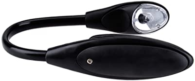 TOYANDONA Buchleseleuchte Led Flexibel Verstellbarer Clip Leselampe Tragbar Für Camping Angeln Notenständerleuchte Buchleuchte Leselampe