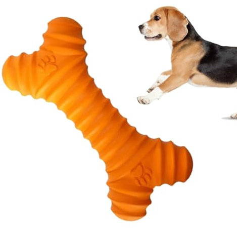 Acunny Beißspielzeug für Welpen, Kauspielzeug für Hunde,Weiches Gummi-Beißspielzeug in Knochenform für Welpen | Bone Stick, multifunktionales interaktives Hundespielzeug für Katzen, Kätzchen, Hunde,