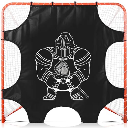 Lacrosse Torschießziel, 1,8 m x 1,8 m, Lacrosse-Netz, Zielscheiben für Tore, Lacrosse-Torschutz, Eckziele, Trainingsausrüstung für Schießübungen