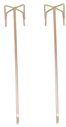 OSALADI 2pcs Electric Tool Accessories Cement Mixing Sticks Mix Rods for Paint Stirring Electric Drill Stirring Rods