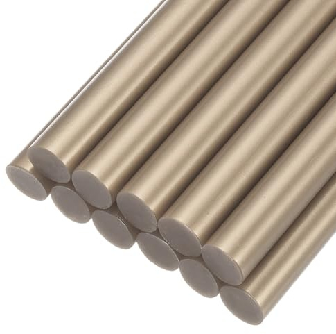 Kvartsman mini limpinnar för limpistol 11 mm x 100 mm champagne guld 12 stycken