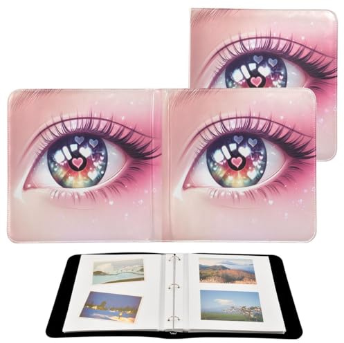 JUMBEAR Grande album fotografico autoadesivo con 20 pagine, album fai da te, per matrimoni, famiglia, vacanze, occhi da bambina