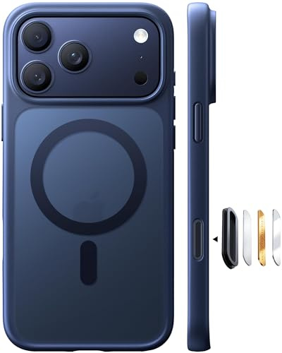 TORRAS for iPhone 17 Pro Max Case with MagSafe, 12FT Military Grade Shockproof, Durable & Sturdy & Velvety Touch, Magnetic Protective case for iphone 17 pro max cover, Blue