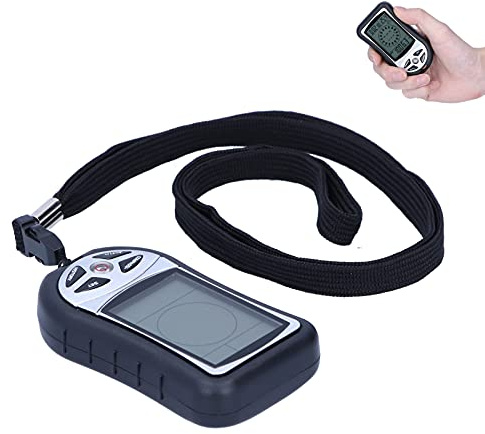 lvifloae 8 in1 Digital Anemometer,Barometric Altimeter,Navigation Compass,Handheld Outdoor Measuring Instrument for Hiking,Camping,Mountaineering and Other Outdoor Activities Dual Power System