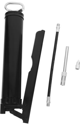 PLAFOPE Engrasadora Manual de Alta Presión con Palanca para Control Depósito Grande para Engrase Rápido y Duradero para Mecánicos y Doméstico