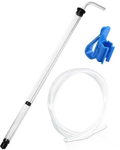 Hbbgdiy Auto sifon 35 cm hembryggning sifonpump med slang och klämma klart vinframställning kit för små partier bryggning öl kombucha och hemmagjord vintillverkning tillbehör