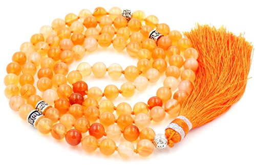 Fukugems Tibetisches Mala-Armband mit 108 Perlen für Damen und Herren, Mala-Armband, Buddhistische Meditation