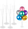 Coriver Support de Ballon, 4 Pièces Réutilisables pour Table, Colonne, Tige et Stand pour Fête d'Anniversaire et Mariage
