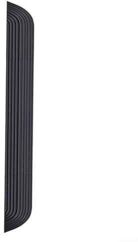 Kehrrampe für Saugroboter, einfache Schwelle, schützt Ihre Böden, verbessert die Langlebigkeit des Geräts (Höhe 1,6 cm, schwarz)